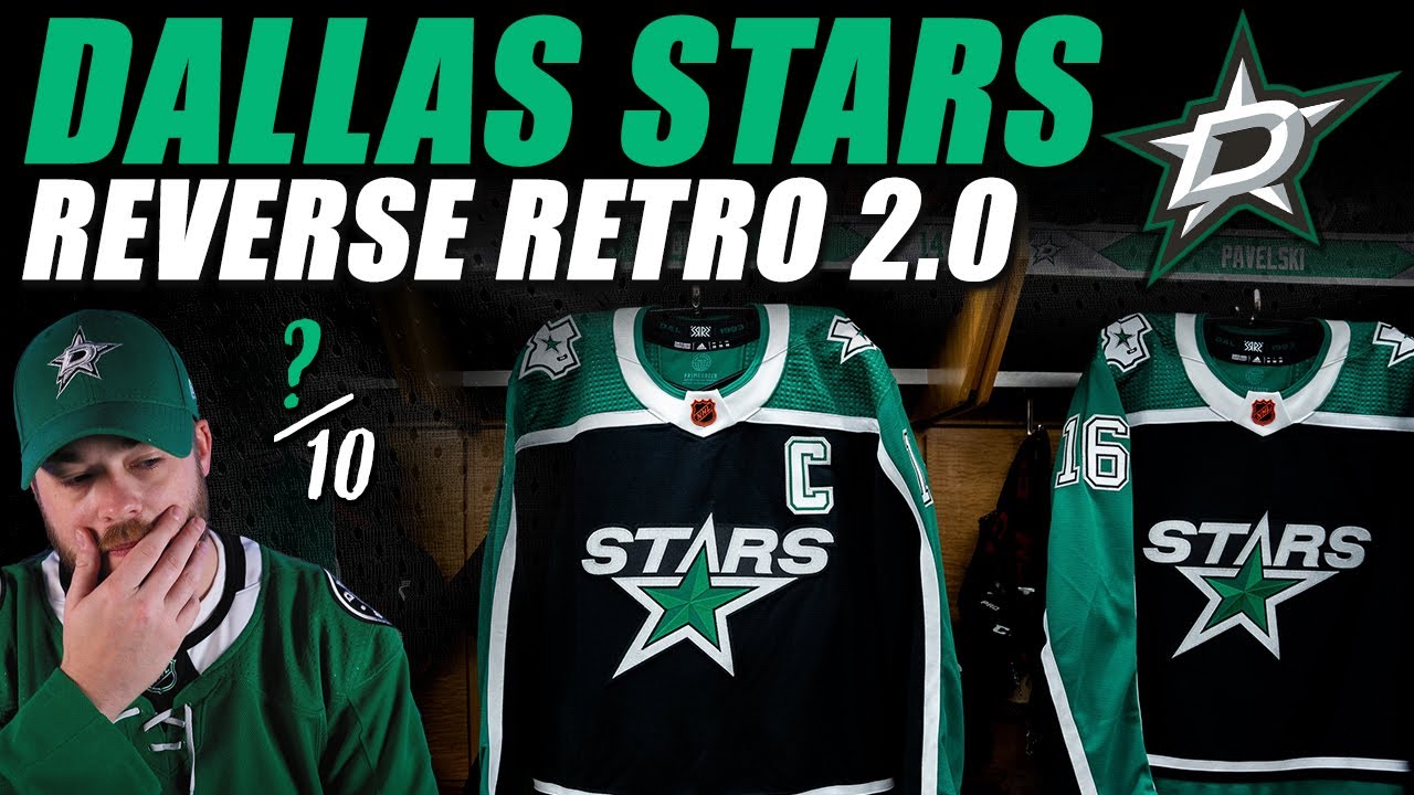 Dallas Stars Adidas Reverse Retro 2.0 Jersey Review 