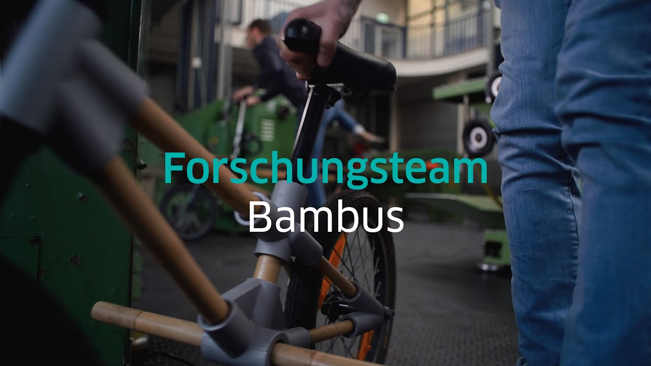 Rohstoff der Zukunft? Ein Fahrrad aus Bambus!