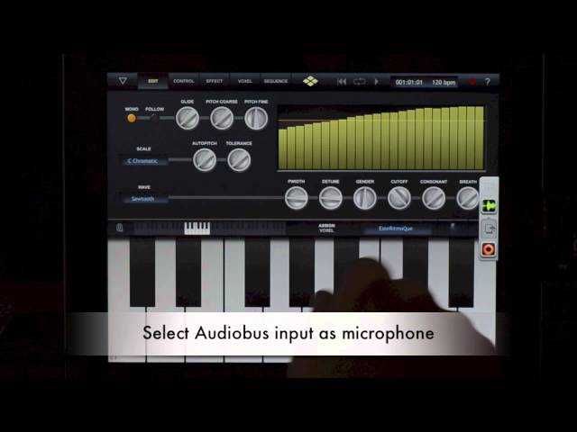 本格ボコーダーアプリ｜Harry Gohs Musiksoftware iVoxel