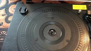 1byone classic wooden turntable