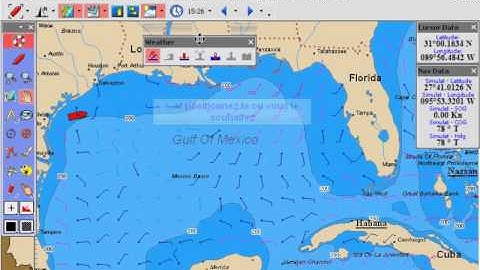 MaxSea V12 : Service Météo
