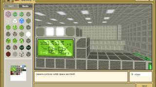 Spaceship map built in CraftStudio