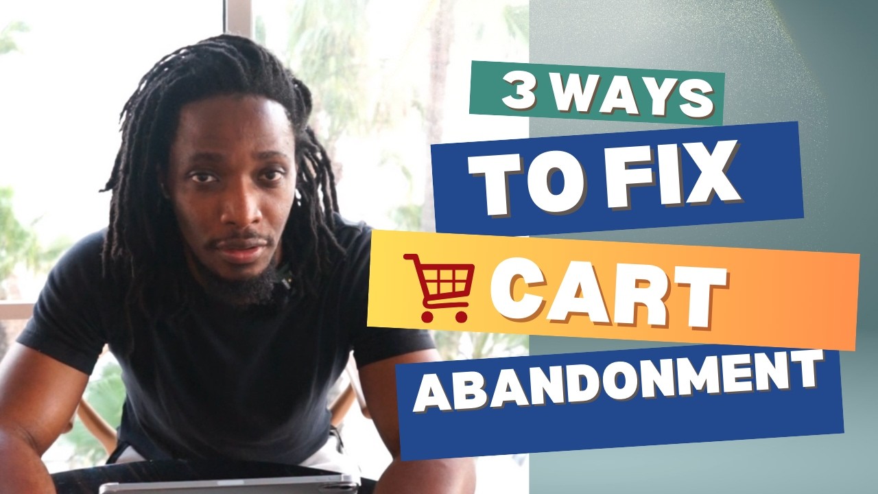 Cart Abandonment : 3 Ways To Fix Abandon Carts - YouTube
