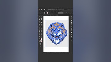 Image trace in Illustrator #photoshop #howtocreatelogoinillustrator #mernstack #coding #trace