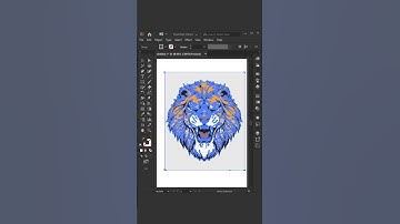 Image trace in Illustrator #photoshop #howtocreatelogoinillustrator #mernstack #coding #trace