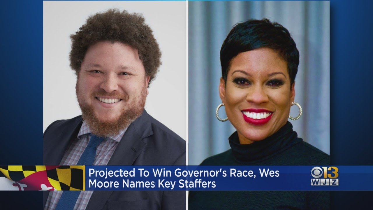 Projected Maryland Governor Wes Moore announces first members of his ...