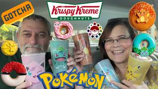 Krispy Kreme Pokémon Doughnut Collection + Glazed Gold Dots Review