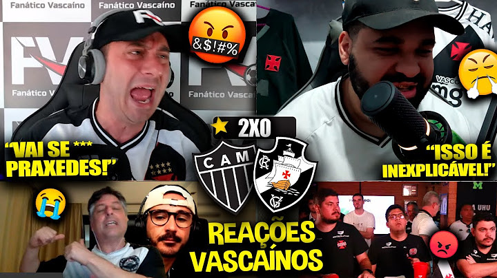 REAÇÕES dos VASCAÍNOS FURIOSOS com a DERROTA - ATLÉTICO-MG 2X0 VASCO [REACT BRASILEIRÃO 2024]