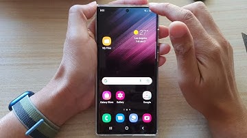 Galaxy S22/S22+/Ultra: How to Show/Hide Battery Percentage Information