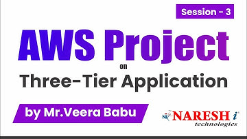 AWS Project on Three Tier Application | Mr.Veerababu | Session - 3 | Naresh IT