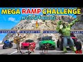 Mega ramp challenge in gta 5  double mega ramp challenge  gta 5 gameplay  52