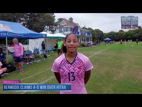 Leilanni Nesbeth After 4-0 Win Over Hitra At Island Games, July 10 2023