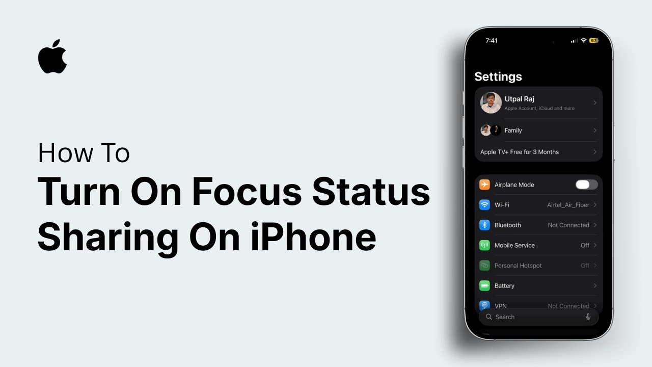 How To Turn On Focus Status Sharing On iPhone