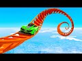 World's Most EXTREME Stunt Race Attempt! - GTA 5 Funny Moments