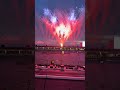 A Sunday morning show, high above the Speedway 🎆#Indy500