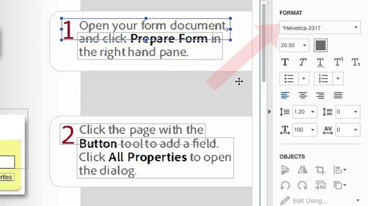 Acrobat DC: Capturing Editable Text