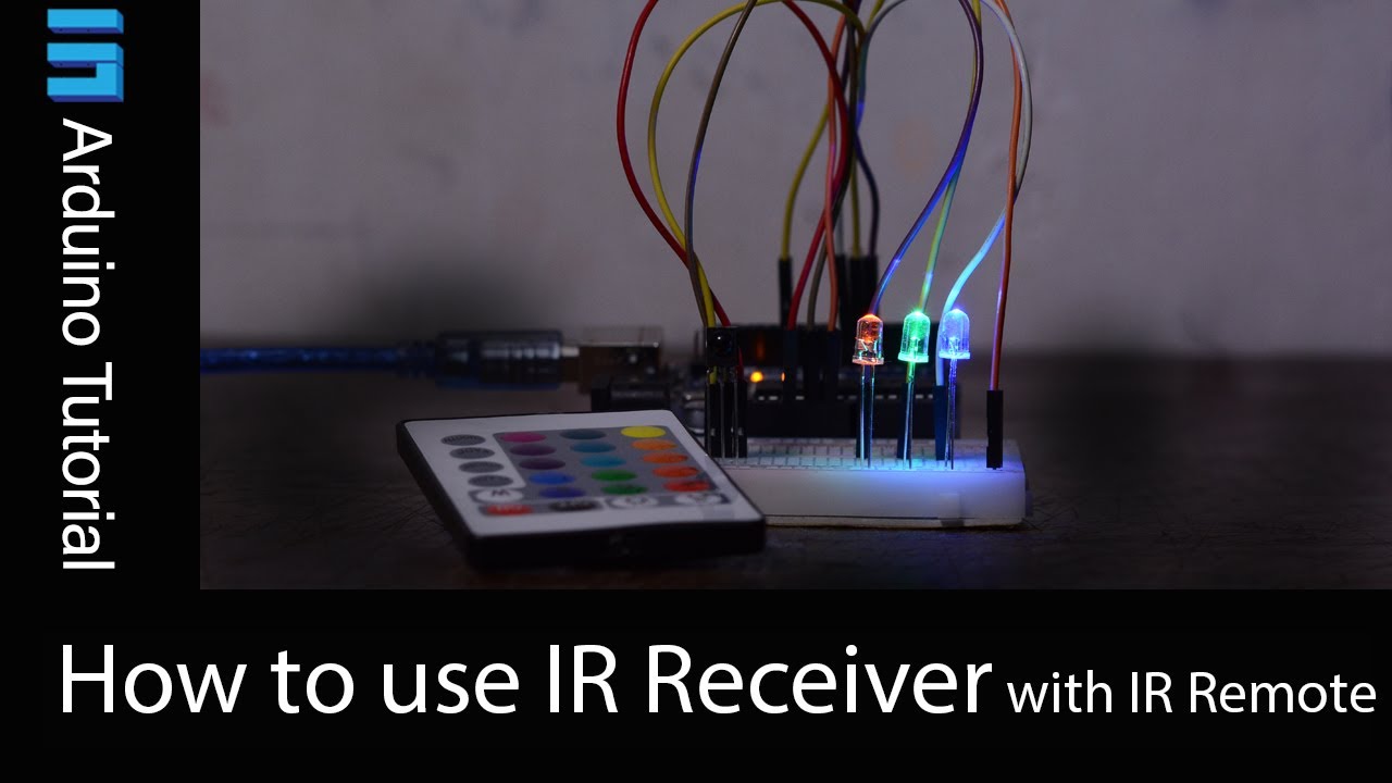 How to use IR Receiver & IR Remote | with Arduino| 2021 - YouTube image.