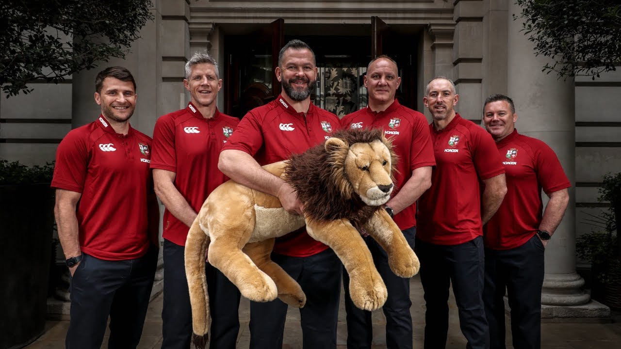 Meet The 2025 Lions Tour Coaches! - YouTube
