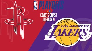 Rockets @ Lakers: NBA Playoffs - Game 2 LIVE Reaction &amp; Commentary