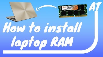 How to install/upgrade laptop RAM? Asus laptop RAM upgrade.