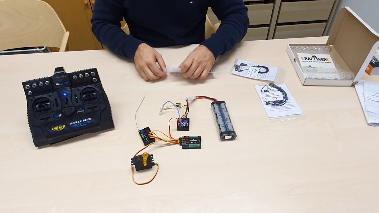 Inbetriebnahme KraftwerK EasyBus Lichtanlage