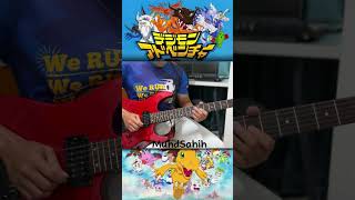 Digimon -Butterfly Guitar #digimon #digimontamers #butterfly #muhdsahih