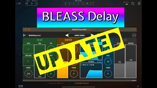 BLEASS Delay - UPDATED - Let's Check it Out with BLEASS Monolit Synth