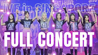 IVE in Singapore FULL CONCERT - SHOW WHAT i HAVE: IVE THE 1ST WORLD TOUR (2024/02/24) [4K]
