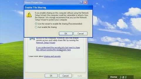 S5.3- Sharing Files and Printers in Windows XP and Vista