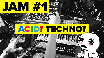 YouTube Jam #1 Acid? Techno? [Korg Volca Keys | MS20 mini | SQ1 | Arturia Drumbrute Impact]