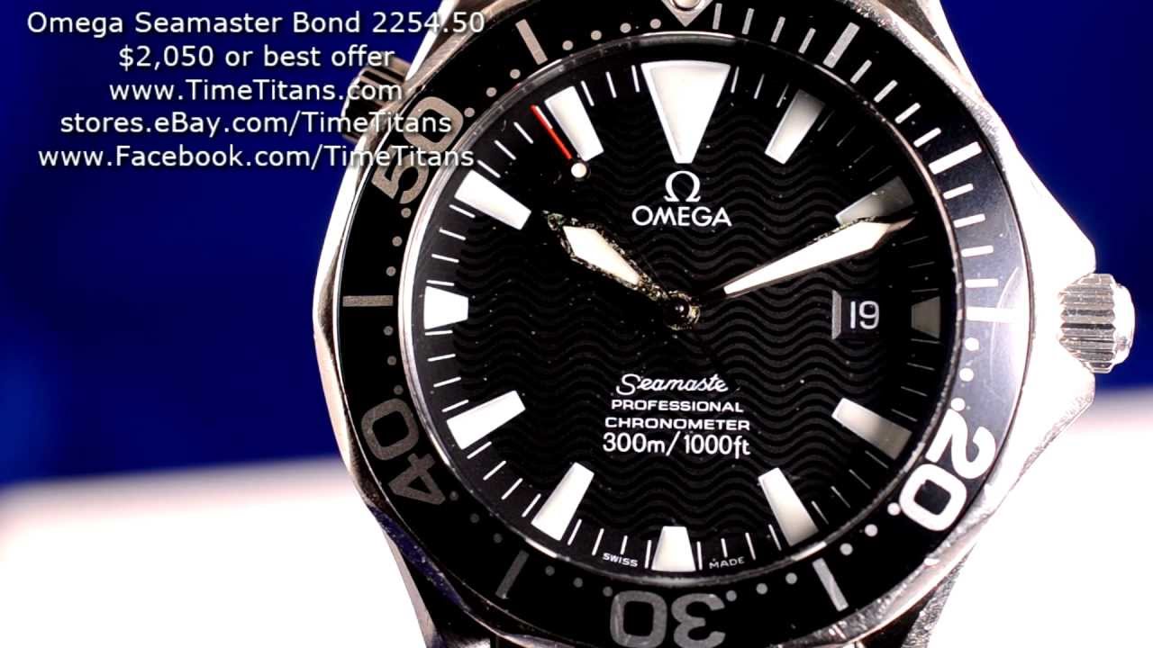Omega Seamaster 300M Chronometer 2254.50 Caliber 1120