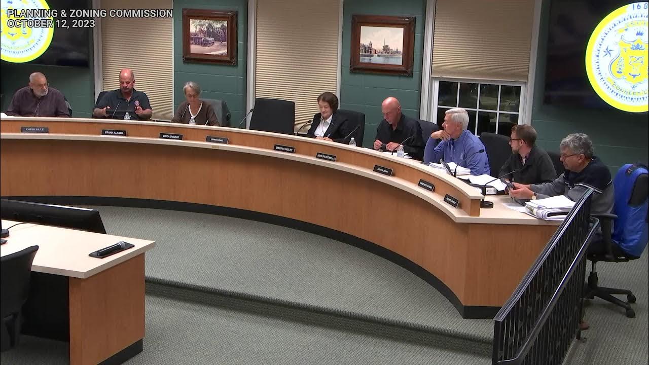 Enfield, CT Planning & Zoning Commission October 12, 2023 YouTube