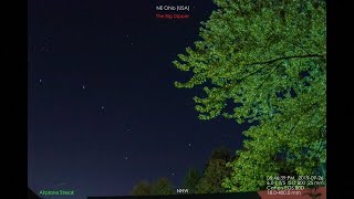 Jupiter & Saturn - (Horrible Footage Tonight)
This is embarrassing to even put up but will do so anyway to at least say hello there :)
Jupiter & Saturn plus photos of the Lagoon Nebula, The Big Dipper, and a Tree that I thought was a fluffy cloud (lol)
Video footage from the Canon 80D & Tamron 18-400mm lens with the Kenko 1/4x teleconverter came out extremely poorly - sorry. Still photos from the Canon 90D & F/2.8 17-55mm lens.
Also, a look back on last summer (August 25, 2018) when all 4 planets were in the evening sky after the sun had gone down.
7:59pm to 8:34pm Thursday Sept 26, 2019, NE Ohio (USA), 59°F (15°C), SSW Sky
Recorded onto the Atomos Ninja Flame Monitor/Recorder
Audio - Tascam DR10L Mini Audio Recorder & Lapel Mic
Photos Processed in Lightroom Classic
Stacked the Poor Video Footage in Lynkeos App for Mac
Everything put together in Final Cut Pro X
~Jayling
(Ohio is in the Eastern Time Zone)
My Photos & Videos Website:
https://jayling.smugmug.com/
Heres the equipment used in this video:
-Canon 80D Camera (Video): https://amzn.to/2JkEzaN
-Tamron 18-400mm Lens: https://amzn.to/2LJaofg
-Kenko 1.4X Teleconverter: https://amzn.to/2lpJM7O
-Haida 72mm Clear Night NanoPro Light Pollution Filter: https://amzn.to/31JMNQ6
-Canon 90D Camera (Photos): https://amzn.to/2MYi92n
-Canon EF-S 17-55mm F/2.8 IS Lens: https://amzn.to/34lsWsz
-Haida 77mm Clear Night NanoPro Light Pollution Filter: https://amzn.to/2lmWPr4
-Atomos Ninja Flame 7 4K Field Monitor/Recorder: https://amzn.to/2XDDXRF
-Benro C373T Carbon Fiber Tripod Legs: https://amzn.to/2XzddGz
-SkyWatcher AZ-GTi Alt-AZ Telescope Mount: https://amzn.to/2YFiVDm
-Orion SynScan V5 Hand Controller: https://amzn.to/2JyzxYp
-Tascam DR-10L Mini Audio Recorder & Lapel Mic: https://amzn.to/2Y0wwc8
-SkySafari Pro App
Links to my gear are for Amazon. Im an Amazon Associate for which I earn from qualifying purchases. If you click on them, thanks in advance. Additional equipment I use is listed over at my website: https://jayling.smugmug.com/Equipment Jupiter & Saturn - (Horrible Footage Tonight)