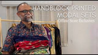 Handblock Printed Pure Modal Kurta Sets in sizes XS-7XL|Offline Store Exclusives|Soft Modal|#modal screenshot 4