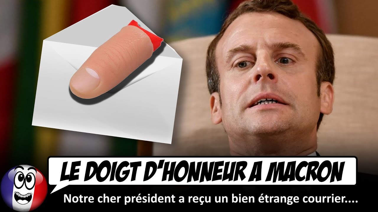 Macron reçoit un DOIGT COUPÉ dans une lettre envoyée à l'Élysée.