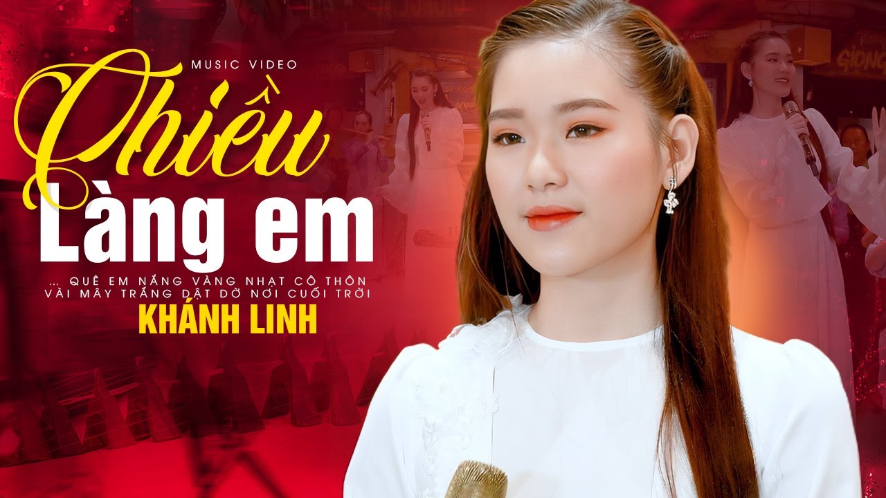 Cô Bé 16 Tuổi Có Giọng Hát Càng Nghe Càng Cuốn | LK Chiều Làng Em - Khánh Linh