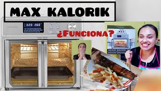 MAX KALORIK 🔴¿Funciona?¿Vale la pena?😃😠🥴¿Qué quieres que cocine con la MAX  KALORIK?#maggieglezz🤷\u200d♀️ - YouTube