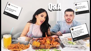 Q&A GET TO KNOW US!!! SEAFOOD BOIL MUKBANG