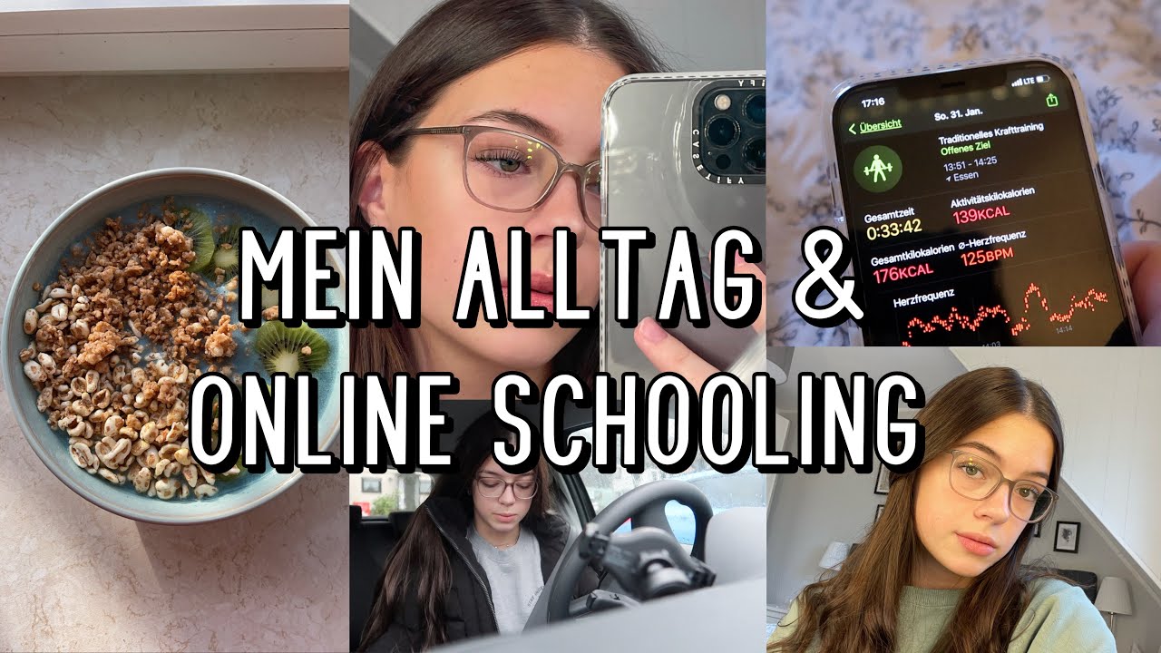 MEIN ALLTAG WÄHREND ONLINE SCHOOL | Hannah Theresa