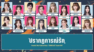 Clean Audiobnk48 ปรากฎการณรก Inseki No Kakuritsu Color Coded Lyrics Tharomeng