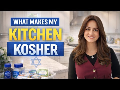 What Makes My Kitchen Kosher Take a Tour of My Kosher Kitchen In My Orthodox Jewish Home