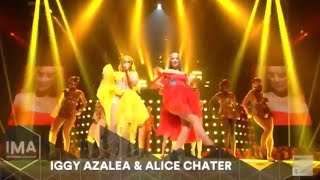 Iggy Azalea ft. Alice Chater - Lola (Live at International Music Awards 2019) Resimi