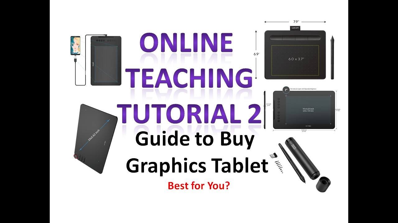 Online Teaching Tutorial 2 Guide to Buy Graphics Tablet Hindi YouTube