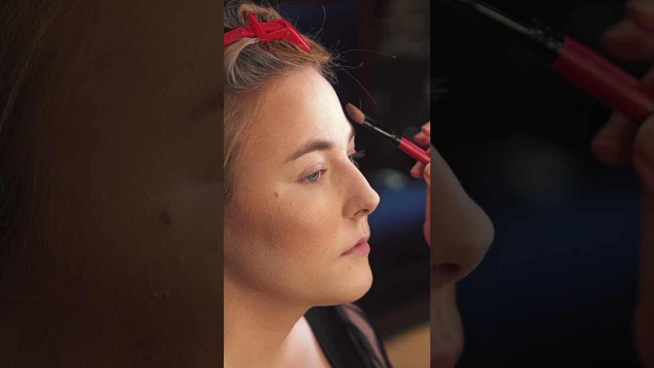 Young Brunette, Bold Look