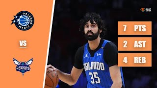 Goga Bitadze - 7 Points, 4 Blocks, 2 Assists vs Hornets - 2026 Play-in