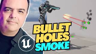 How to Create Bullet Impacts with Niagara and Decals | Unreal Engine 5.7 Tutorial