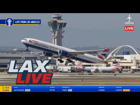 🔴LIVE LOS ANGELES (LAX) AIRPORT ACTION! (June 27th, 2025)