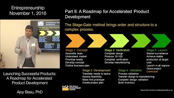 Using the Stage Gate Model to Accelerate Product Development