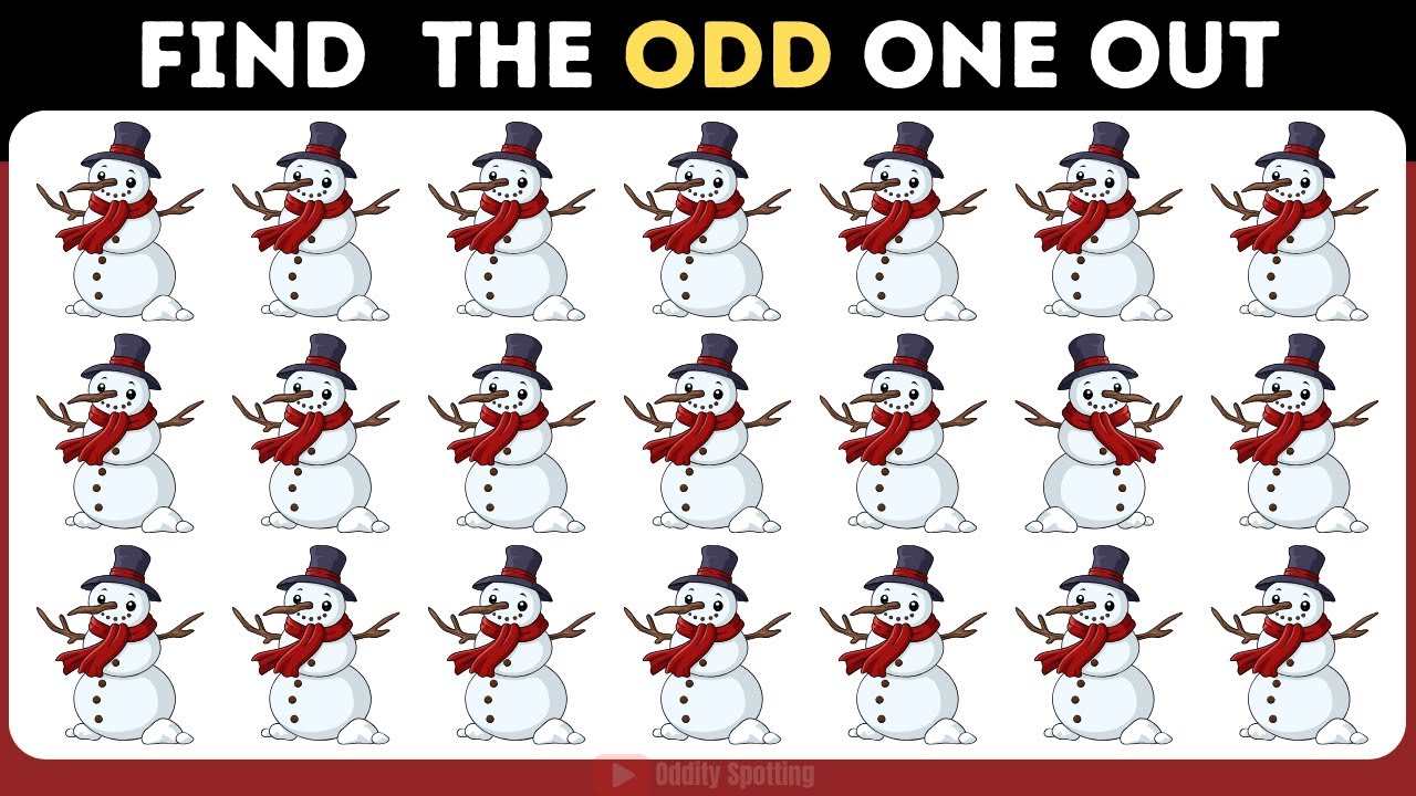 Насколько яркие ваши глаза? Найдите лишнее | ODDITY SPOTTING