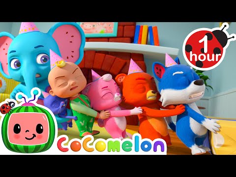 Birthday Party Misshap🎁CoComelon JJ's Animal Time Nursery Rhymes and Kids Songs | After School Club